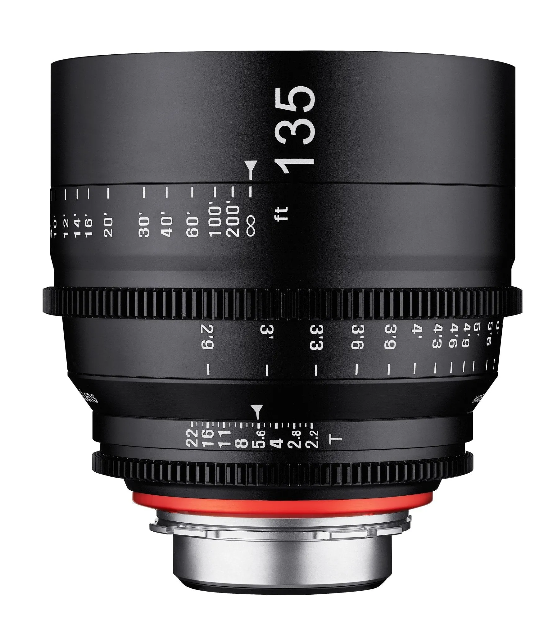 Rokinon Xeen 135mm T2.2 Lens with MFT Mount