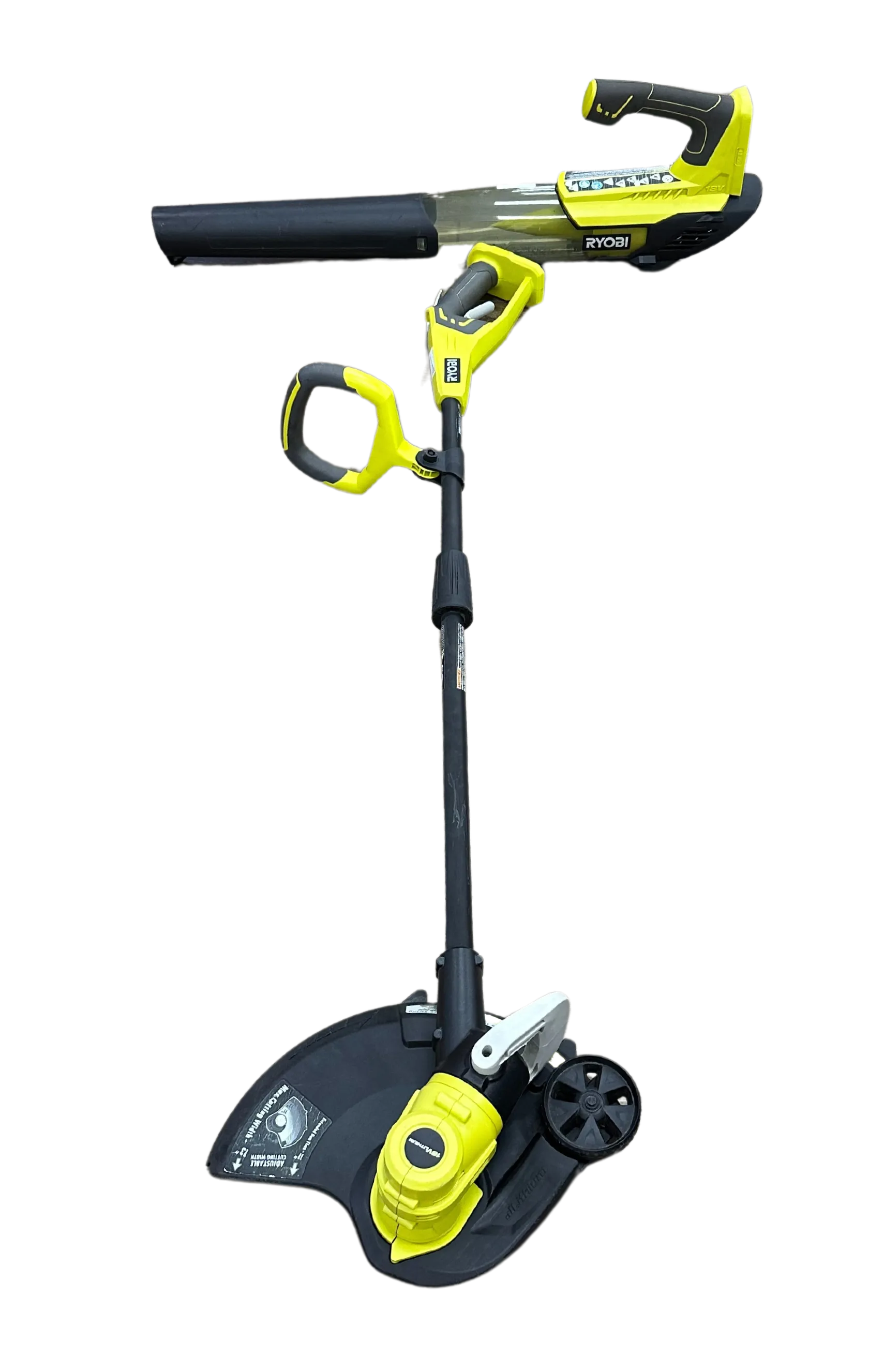 RYOBI ONE  18V Cordless Leaf Blower & Edger Combo