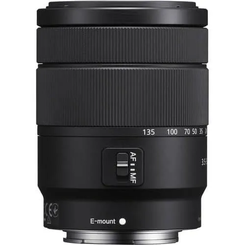 Sony 18-135mm f/3.5-5.6 Lens - Sony E Mount