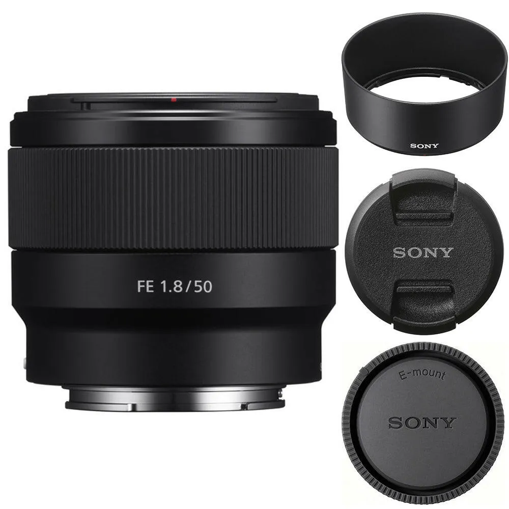 Sony a7 III Mirrorless Camera with FE 50mm f/1.8 Lens