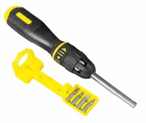 Stanley Multibit Ratchet Screwdriver & Bits