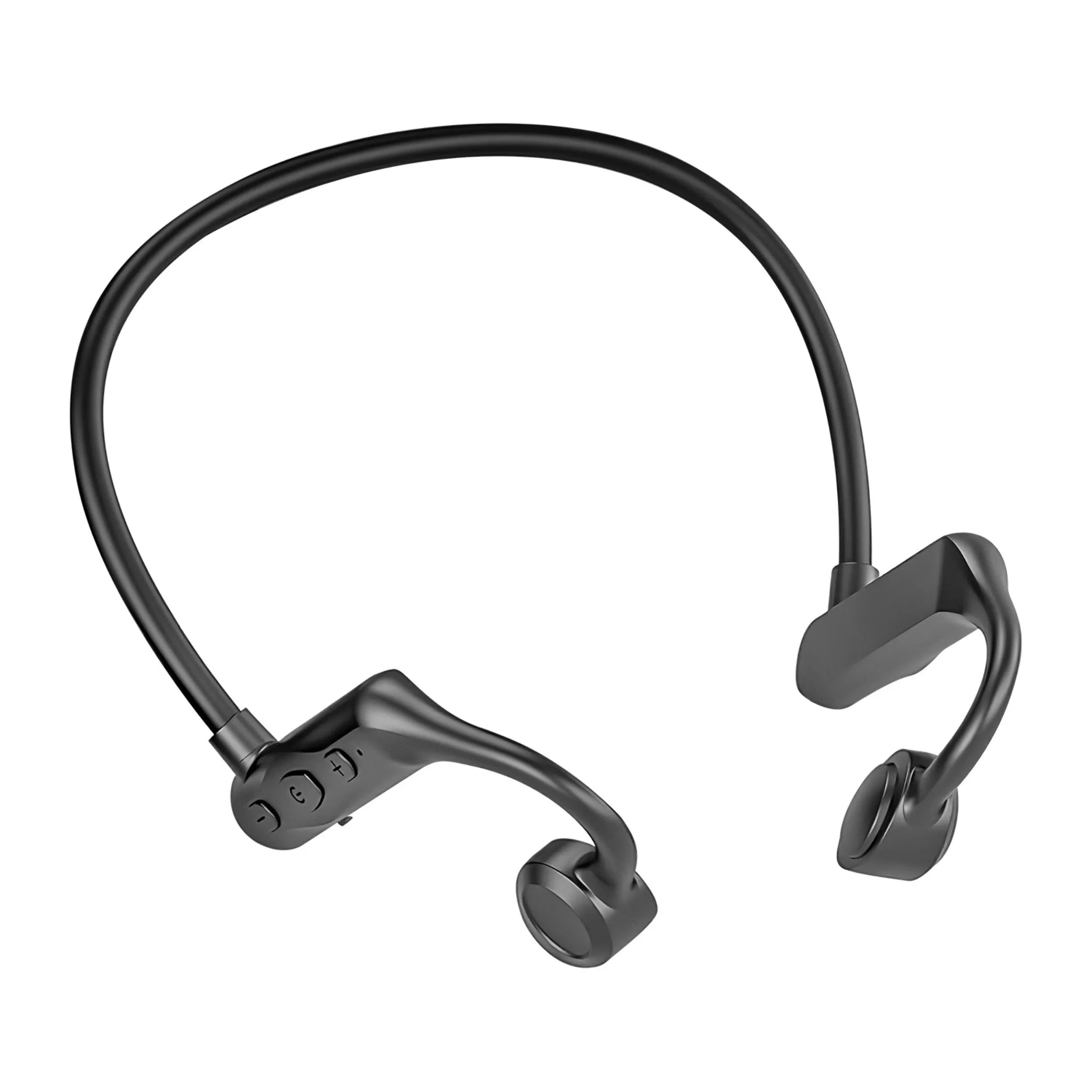 Waterproof Wireless V5.1 Bone Conduction Earphones - Open-Ear Headsets with Mic - Music Sport Earphone - 2 Packs