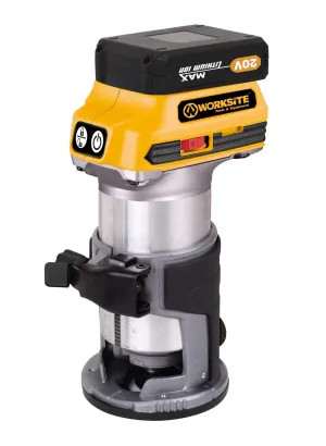 Worksite 20V Cordless Router, The CR326 is engineered for a full range of cabinetry and woodworking applications - CR326