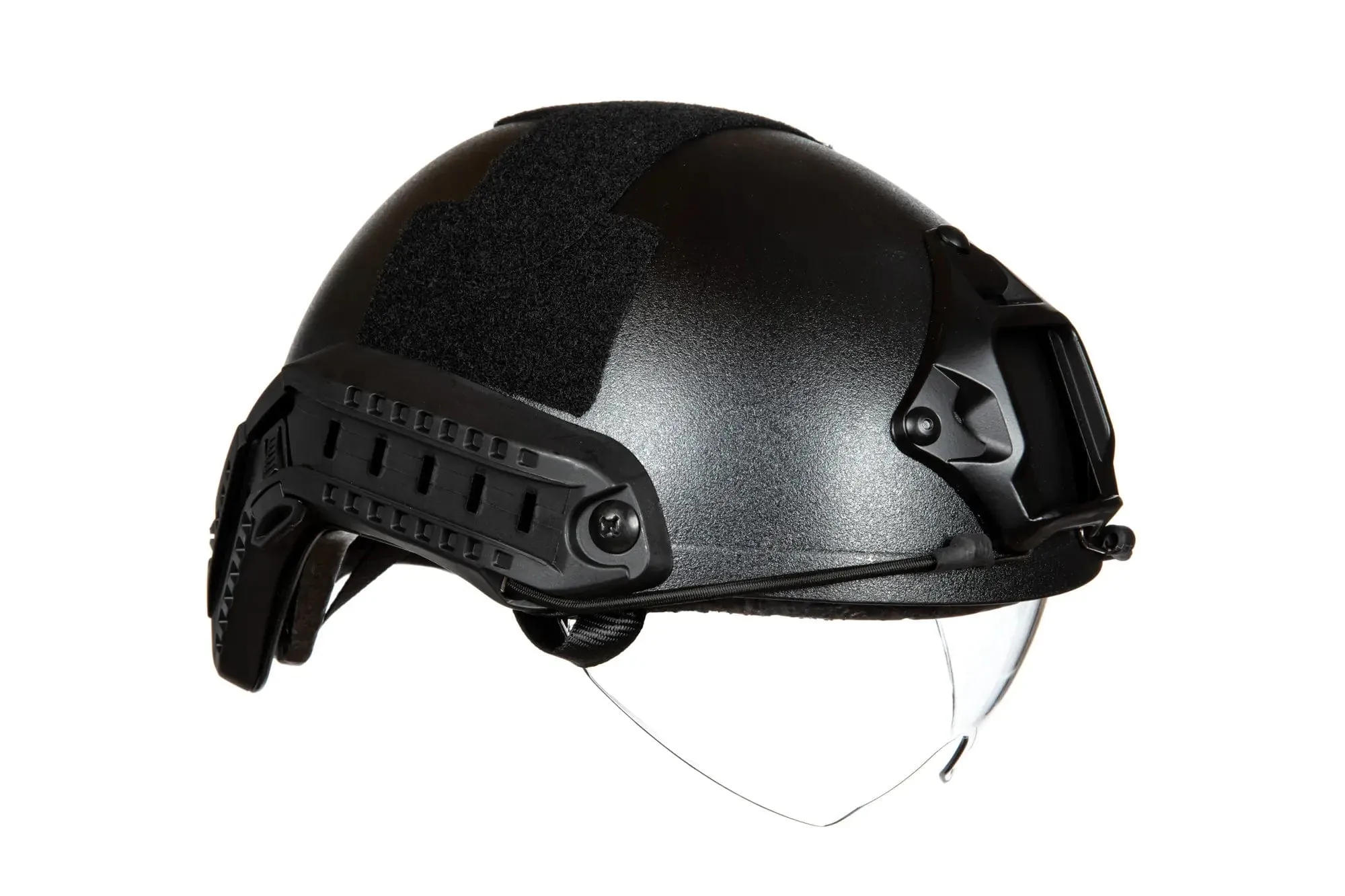 X-Shield MH Helmet With Goggles - Black