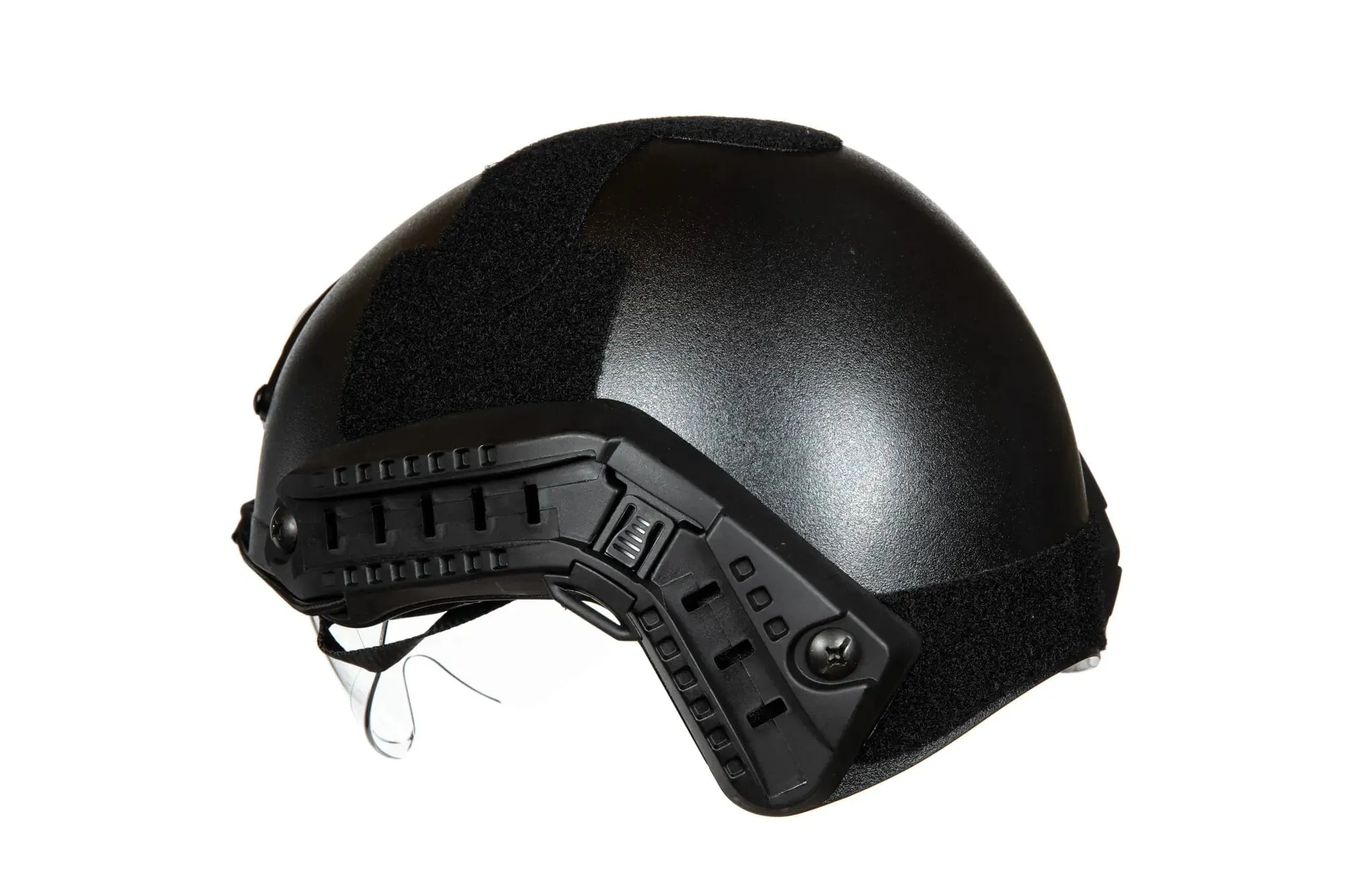 X-Shield MH Helmet With Goggles - Black