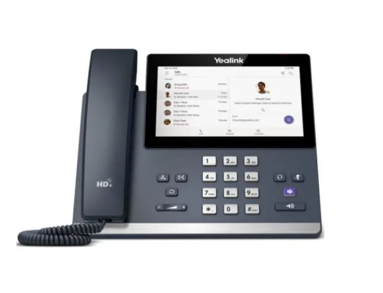 Yealink MP56 Microsoft Teams Edition / Mid-level / Teams and Skype Compatible / Android / 7-inch touchscreen / HD audio / Teams button / EOL